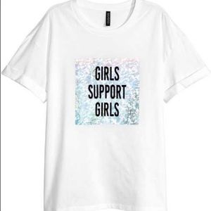 H&M “Girls Support Girls” Shirt